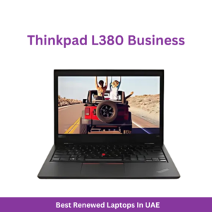 Renewed - Thinkpad L380 Business Laptop With 13.3-Inch HD Display,Intel core i3 8th Generation/8GB DDR4 RAM/256GB SSD/Windows 10 Pro English Black