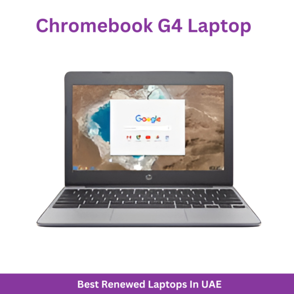 Renewed - Chromebook G4 Laptop With 11.6-Inch Display,Intel Celeron N3060 Processor/1st Gen/4GB RAM/16GB Emmc/Intel HD Graphics 400 English Silver English Silver