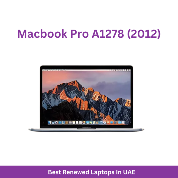 Renewed - Macbook Pro A1278 (2012) Laptop With 13.3-Inch Display,Intel Core i5 Processor/4th Gen/8GB RAM/256 SSD/UHD Graphics English Silver