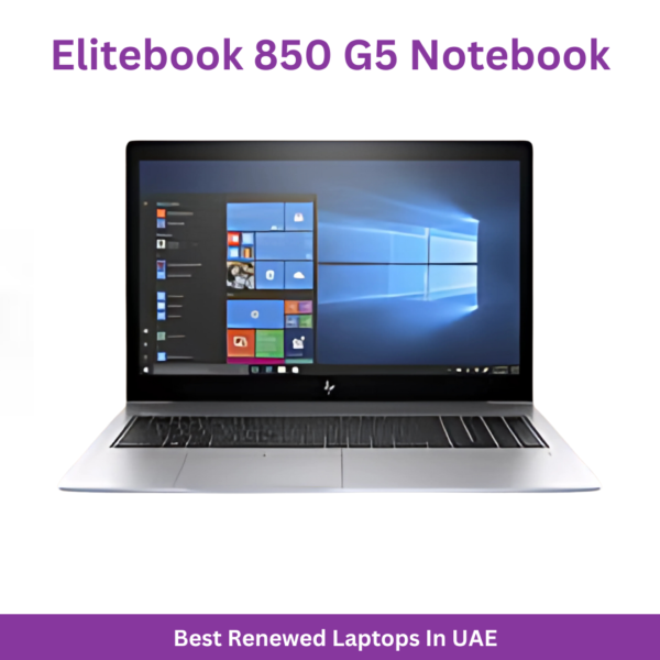 Renewed - EliteBook 840 G5 Laptop With 14 Inch HD Display,7th Generation Core i5 7200U Processor/16GB DDR4 RAM/512GB SSD/Windows 10 Pro English Silver