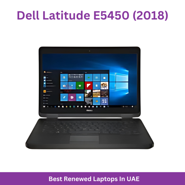 Renewed - Latitude E5450 (2018) Laptop With 14-Inch Display,Intel Core i5 Processor/5th Gen/8GB RAM/256GB HDD/Windows 10 Pro English Black