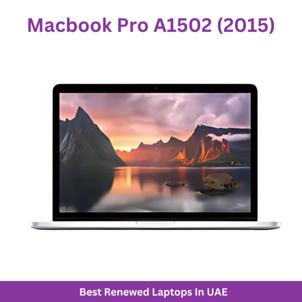 Renewed - Macbook Pro A1502 (2015) Laptop With 13.3-Inch Display,Intel Core i5 Processor/6th Gen/8GB RAM/256GB SSD/1.5GB Integrated Graphics English Silver