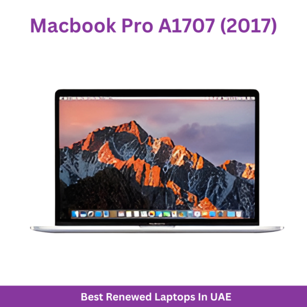 Renewed - Macbook Pro A1707 (2017) Laptop With 15.4-Inch Display,Intel Core i7 Processor/7th Gen/16GB RAM/512GB SSD/4GB AMD Radeon Pro Graphics English Space Grey